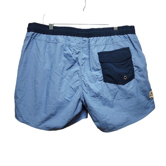 Maamgic Mens Swimming Shorts Size XXL Blue Quick-Dry Elastic Waistband - Picture 2 of 7